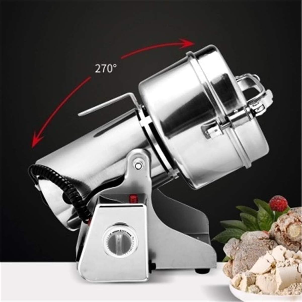 Mixer Grinder | Spice & Coffee Grinder | Wet & Dry Stone Grinder for Wheat, Meat, Peanut Butter | 750W Food Processor | Electric Blender for Home & Kitchen | Multi-Functional Grinder Machine - Image 4