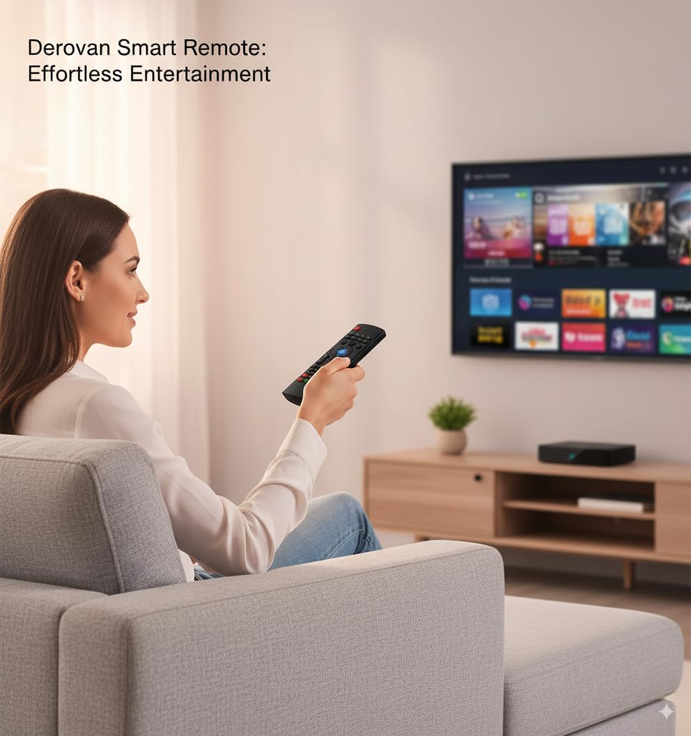 MX3 Air Wireless Mini Keyboard & Air Mouse – 2.4 G Air Remote with QWERTY Keyboard, IR Learning & Motion Sensor - Image 5