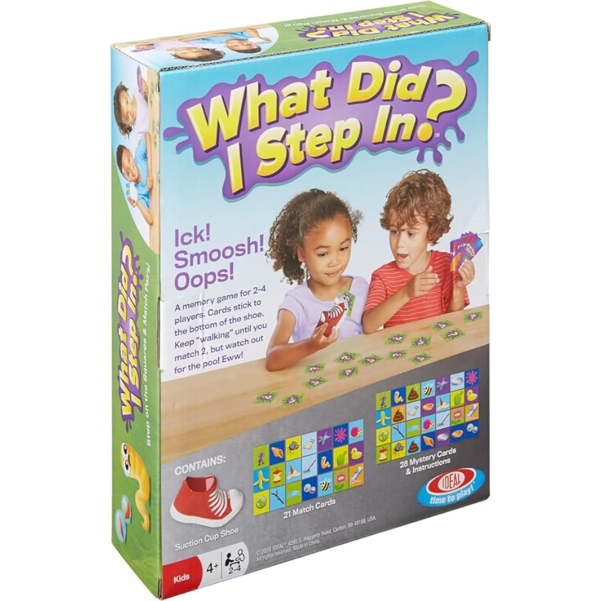 What Did I Step In?", Engaging Educational Toy Game for 2-4 Year Olds, Fun Learning Adventure for Boys and Girls! Interactive Gameplay, Cognitive Development, Inclusive Design, Versatile Usage, - Image 2