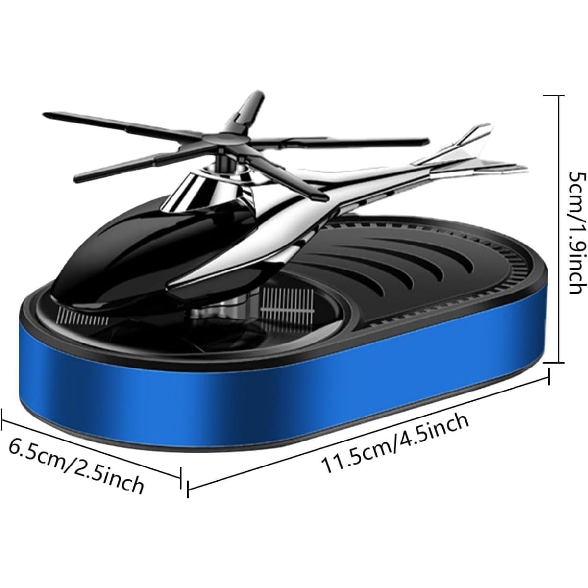 Portable Car Aromatherapy/Solar-Powered Spinning Design, Creative Plane Pendulum, Eliminates Odors & Boosts Mood, Stylish Dashboard Accent, Perfect for Daily Commutes – No Batteries Needed - Image 2