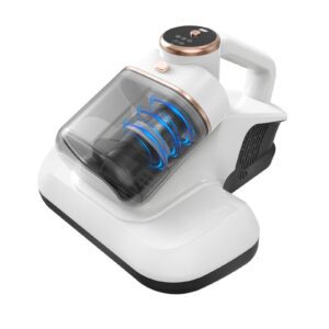 Dust Mite Vacuum – Handheld UV Cleaner – Powerful Suction, Dual Filter Cup, Removes Allergens, Kills Mites & Bacteria, Ideal for Mattress, Sofa, Curtains, Home Use