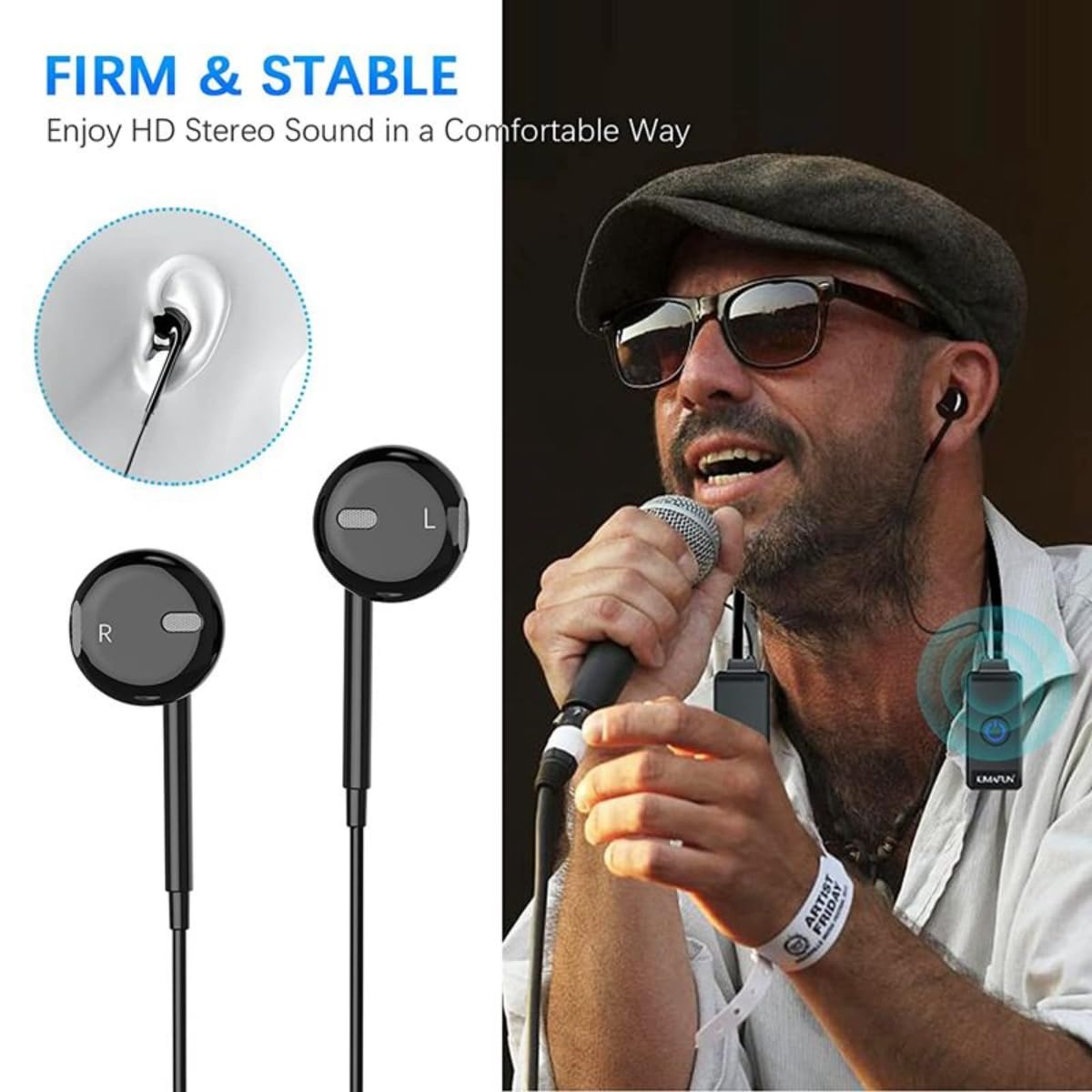 Premium USB Type C Earbuds: Wired & Wireless Neckband Headphones - Deep Bass, Mic, Sweatproof, Tangle-Free, Hands-Free Calls - Shop Now - Image 5