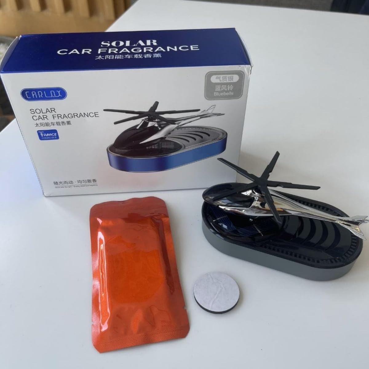 Portable Car Aromatherapy/Solar-Powered Spinning Design, Creative Plane Pendulum, Eliminates Odors & Boosts Mood, Stylish Dashboard Accent, Perfect for Daily Commutes – No Batteries Needed - Image 4