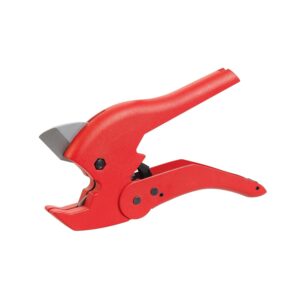 PVC Ratcheting Pipe Shears – Precision Ratchet Cutter for Plastic & Multi-Layer Pipes, 42 mm Cutting Capacity, Stainless Blade & Corrosion-Resistant Handles