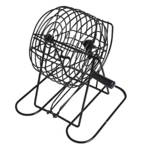 Bingo Game Set with Metal Cage, 75 Calling Balls, Bingo Cards & Chips – Bingo Cards Bingo Machine for Adults, Kids, Parties, Family Game Night, Large Groups, Classic Board Games Collection