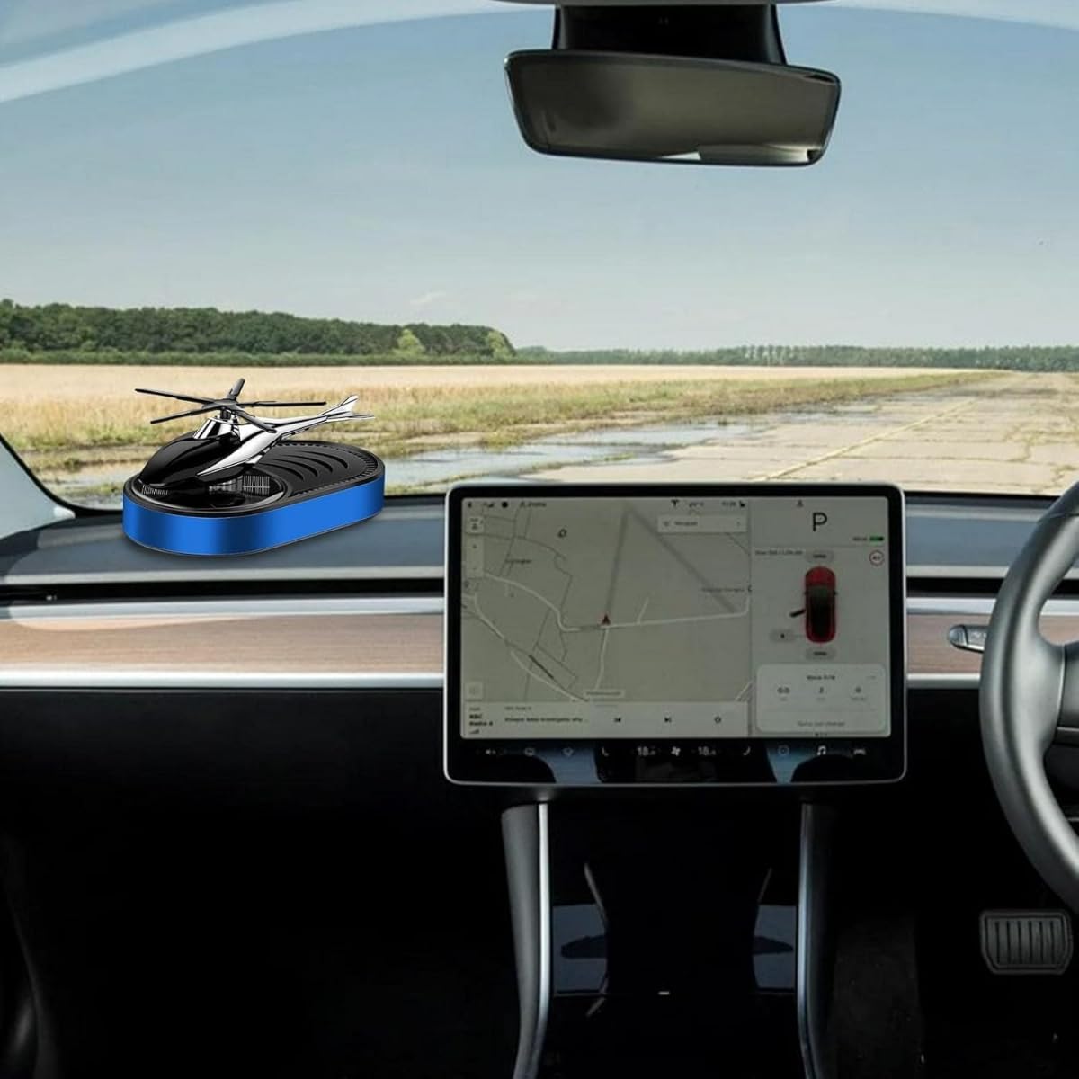 Portable Car Aromatherapy/Solar-Powered Spinning Design, Creative Plane Pendulum, Eliminates Odors & Boosts Mood, Stylish Dashboard Accent, Perfect for Daily Commutes – No Batteries Needed - Image 5