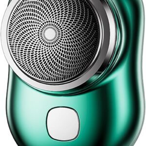 Mini-Shave Portable Electric Shaver – USB Rechargeable, One-Button Operation, Wet & Dry Use, Ultra-Compact Travel Razor