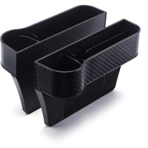 Generic Car Seat Gap Filler Organizer, Maximize Car Storage, Multifunctional Console Side Pouches, USB Charger, Say Goodbye to Clutter, Premium ABS Material, Easy Install, Stylish Design