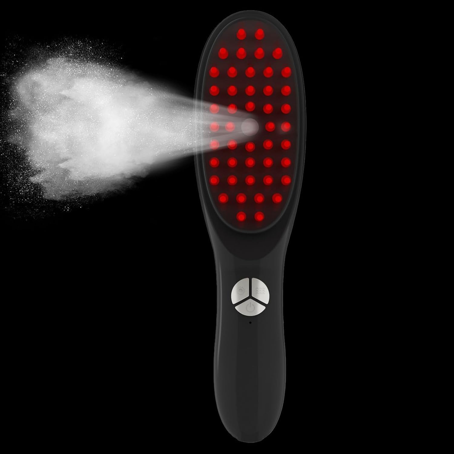 Gonaar Electric Scalp Massage Comb – LED Light, 3 Vibration Modes & Rechargeable Hair Growth & Relaxation Tool - Image 2