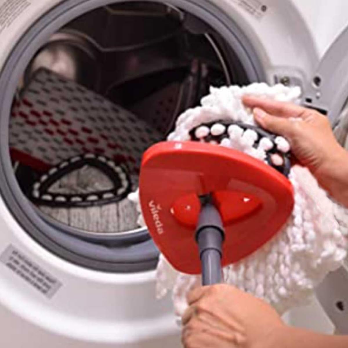 Spin Mop/EasyWring & Clean Microfiber Mop and Bucket Floor Cleaning System with Built-in Pedal Wringer, Splash Guard, and Deep-Cleaning Power for Tile, Hardwood, and Laminate Floors - Image 5