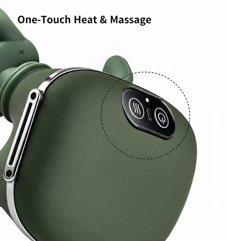 Bionic Neck Massager Electric Cervical Massager with Ergonomic Finger Design - Deep Tissue Shoulder and Back Massager for Pain Relief, Stress Reduction & Muscle Relaxation at Home or Office - Image 3