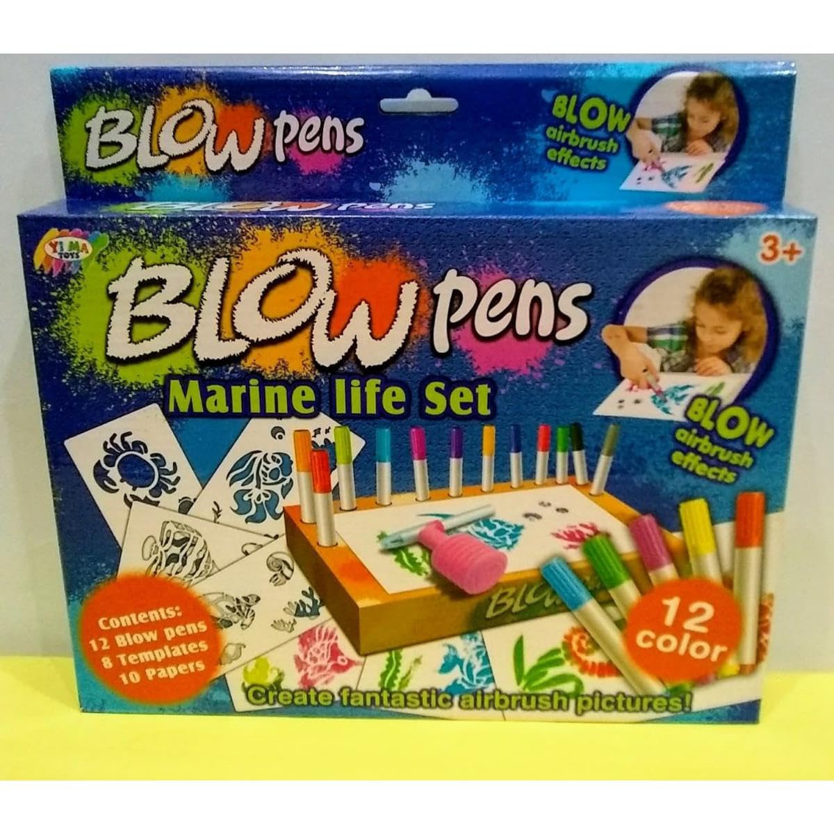 Colors Water Drawing Set for Kids | Fine Line Marker Gift | Washable Ink, Floating Drawings | Creative DIY Fun | Ultra-Clean, Color Max Markers - Image 2