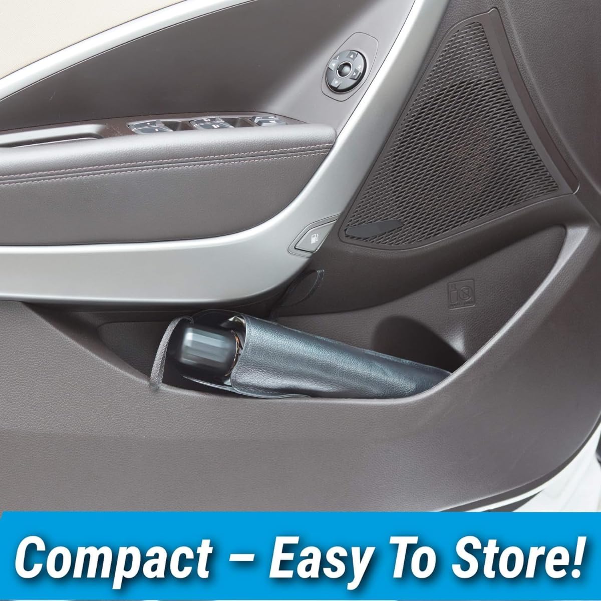 New Brella Shield by Arctic Air, Best Car Windshield Sun Shade for UV Protection, Heat Reduction (31x57"), Universal Fit, Easy Install, Durable, Compact, Portable - Image 4