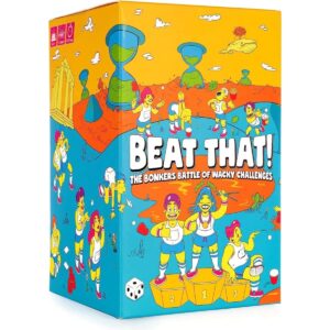 Family Fun: Beat That! Bonkers Battle & Tengo Duo Combo Pack - Wacky Challenges, Household Objects Expansion - Great Games board games carrom board handheld game monopoly board game console