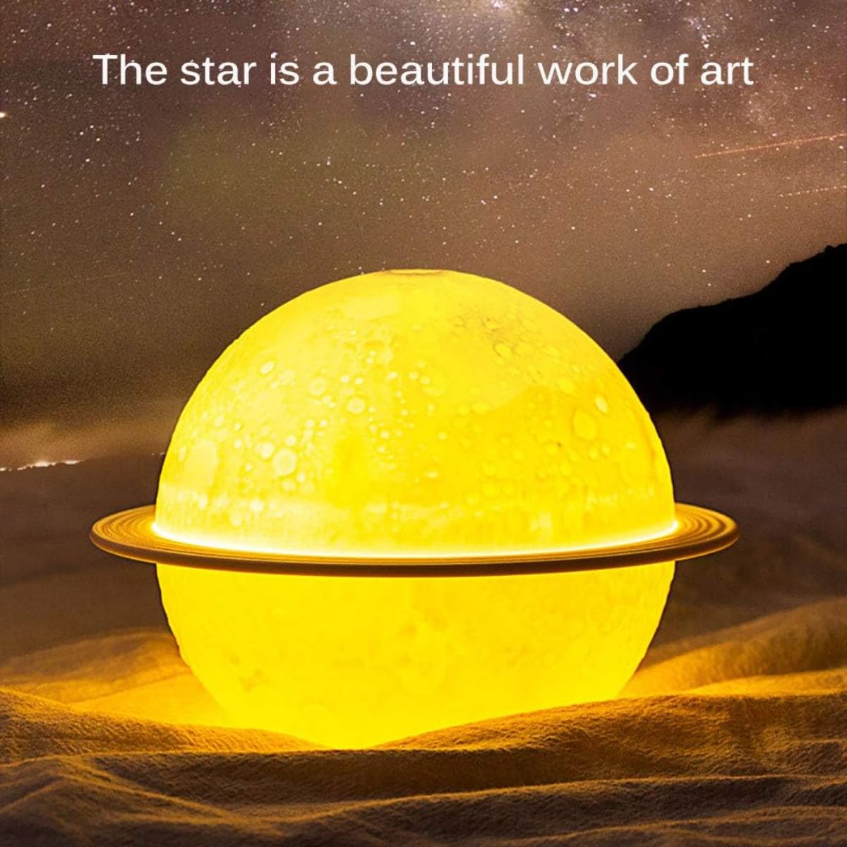 Premium 2-in-1 Moon Lamp Humidifier: USB Recharge, 3D LED Moon Light, Aromatherapy Diffuser | 3 Colors, 200ml Capacity | Bedroom Decor, Air Purifier, Night Light | Ideal Gift for Kids, Friends - Image 5